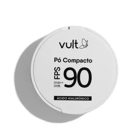Pó Compacto Facial Médio FPS 90 Vult - 6g