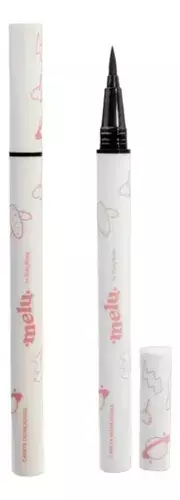 Caneta Delineadora Alta Pigmentação Cor Preto Efeito Mate Melu - Ruby Rose