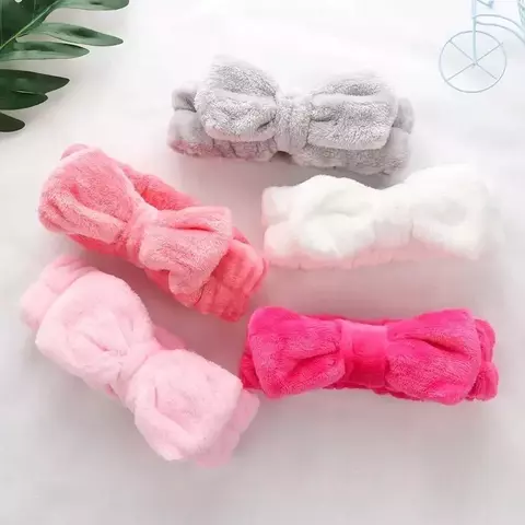 Faixa Para Cabelo Maquiagem Skincare Limpeza De Pele
