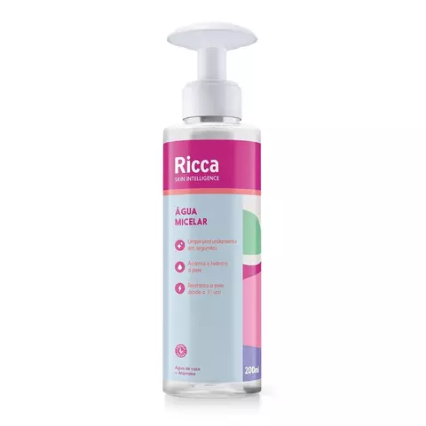 Água Micelar Ricca 200ml