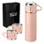 SET TERMO DE ACERO INOXIDABLE 500ML + 3 POCILLOS