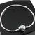 Pulseira de Prata Para Berloque Fecho Coração