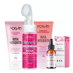 Kit skincare limpeza de pele rosa mosqueta - comprar online