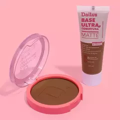 Imagem do Kit Dailus Base Líquida + Pó Compacto