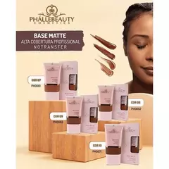 Base Matte Alta Cobertura PhálleBeauty - Lara Essence