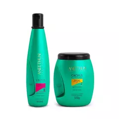Kit Cachos System Shampoo 300mL e Máscara 500g Aneethun