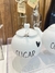 Açucareiro de Porcelana Redondo 300mL - Decoração Afetiva “Sugar”