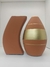 Conjunto de 2 Vasos Valente Marrom e Dourado