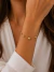 Pulseira Folheada a Ouro com Esferas Lisas. - comprar online