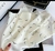 LENÇO OFF- WHITE COM ANDORINHAS PRETAL 70X70 CM. - comprar online