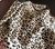 LENÇO ESTAMPA RETRÔ LEOPARDO MARROM. 70X70CM. na internet