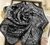 LENÇO BANDANA PRETO PAISLEY 70X70 CM . - comprar online