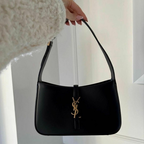 CARTERA ECO CUERO YSL BLACK - comprar online
