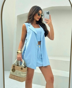 Conjunto Short Saia Linho - comprar online