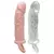Capa Peniana com Textura - Tamanho - 15,0 X 4,1cm - Fogo e Paixão Sex Shop