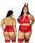 Fantasia Sexy Luxo Plus Size - Diabinha
