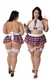 Fantasia Sexy Luxo Plus Size - Colegial