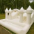 castillo con doble tobogan y peloero xxl - comprar online