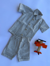 CONJUNTO LINHO PREMIUM RISCADO