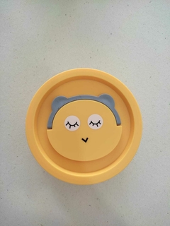 Kit Lanche Infantil Plástica com Colher na internet