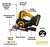 Sierra Caladora De Mano Bateria 20v Xtra Power Volt Konan en internet