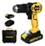 Taladro Impacto A Bateria 20v 13mm 40nm Konan Amarillo 50hz
