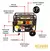 Generador Eléctrico Konan 18hp 7500w Trifásico | Herramientas a Explosión - FerrePro Industrial - FerrePro Industrial