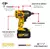Llave De Impacto A Batería 20v Xpv Konan KLI0220BV + accesorios - FerrePro Industrial