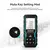 Trena a laser profissional x5/x6, 40m 60m 80m 100m, recarregável, - comprar online
