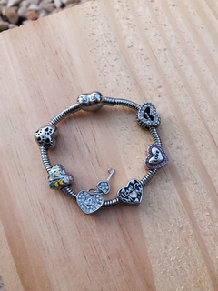 Berloque Separador Love Rosa Inox - comprar online
