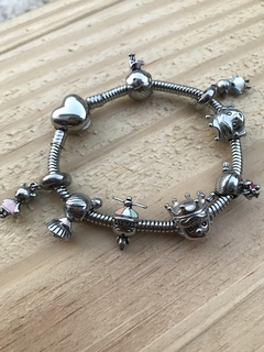 Berloque Menina/Filha Ursinho Inox - comprar online