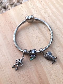 Berloque Dinossauro Inox - comprar online
