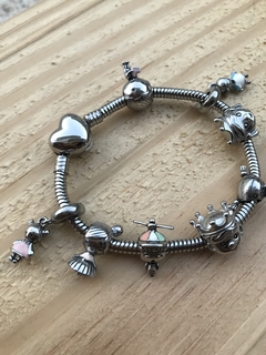 Berloque Separador Menina Bailarina Filha Inox - comprar online