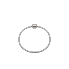 Pulseira Berloque Fecho Tambor Inox