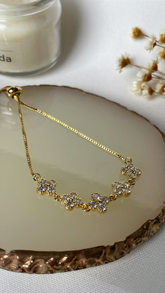 PULSEIRA FLORA FECHO JOIA - comprar online