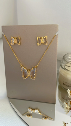 CONJUNTO BORBOLETA CRISTAL - comprar online