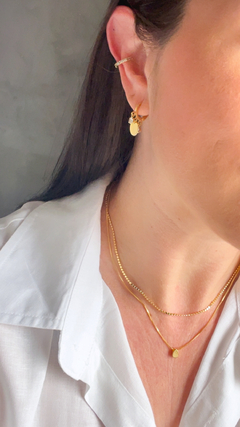 ARGOLINHA MEDALHA CRISTAL - comprar online