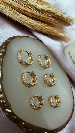 TRIO DE ARGOLINHAS LUZ - comprar online