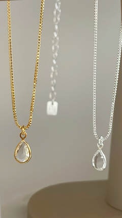 COLAR GOTA CRISTAL