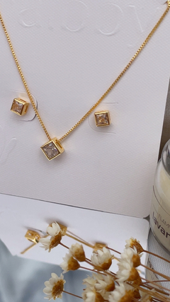CONJUNTO PONTO LUZ QUADRADO