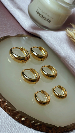 TRIO DE ARGOLINHAS LISO - comprar online