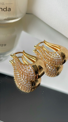 ARGOLA CRAVEJADA VIRGULA - comprar online