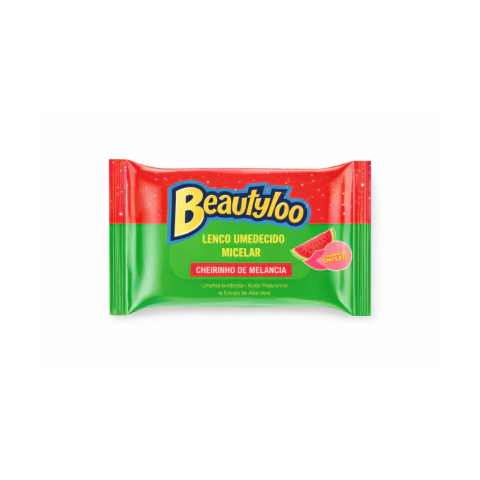 Lenço demaquilante melancia - beautyloo