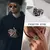 Imagem do Anéis Vnox Rock Punk The Eye of Horus para homens, joias de presente de dedo de