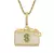 Imagem do Hip-hop Ak-47 rifle arma pingente colar masculino personalizado rua hip-hop rock