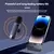 Microfone de lapela sem fio, gravação de áudio e vídeo, mini microfone para