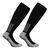 Meias de futebol longas masculinas, meias de treinamento profissional, silicone