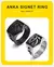 Anéis Vnox Rock Punk The Eye of Horus para homens, joias de presente de dedo de na internet