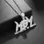 Hip-hop Ak-47 rifle arma pingente colar masculino personalizado rua hip-hop rock