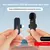 Microfone de lapela sem fio, gravação de áudio e vídeo, mini microfone para na internet